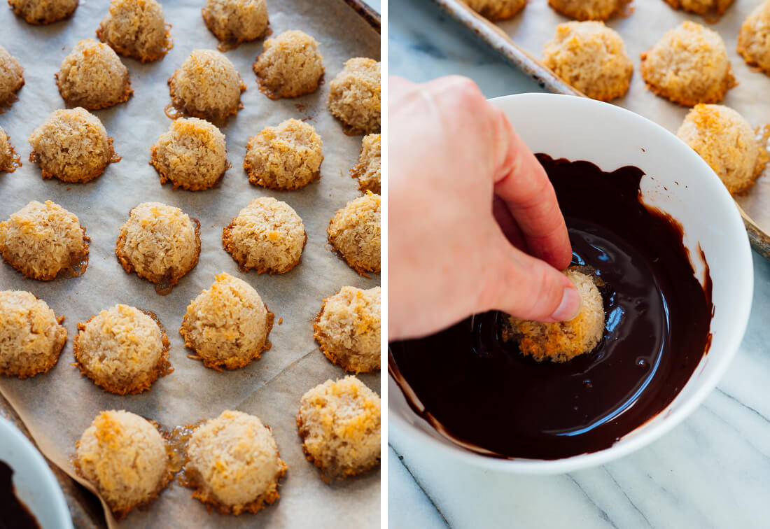 baked coconut macaroons