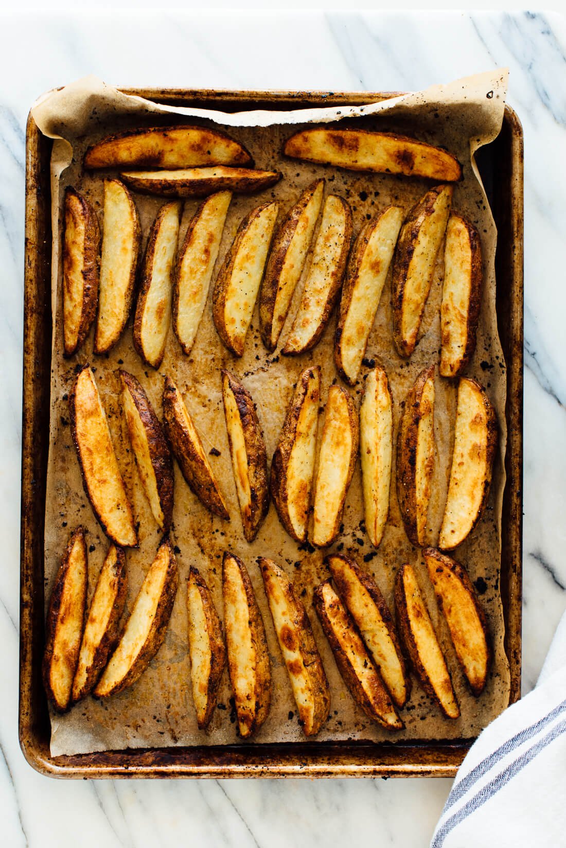 baked potato wedges recipe