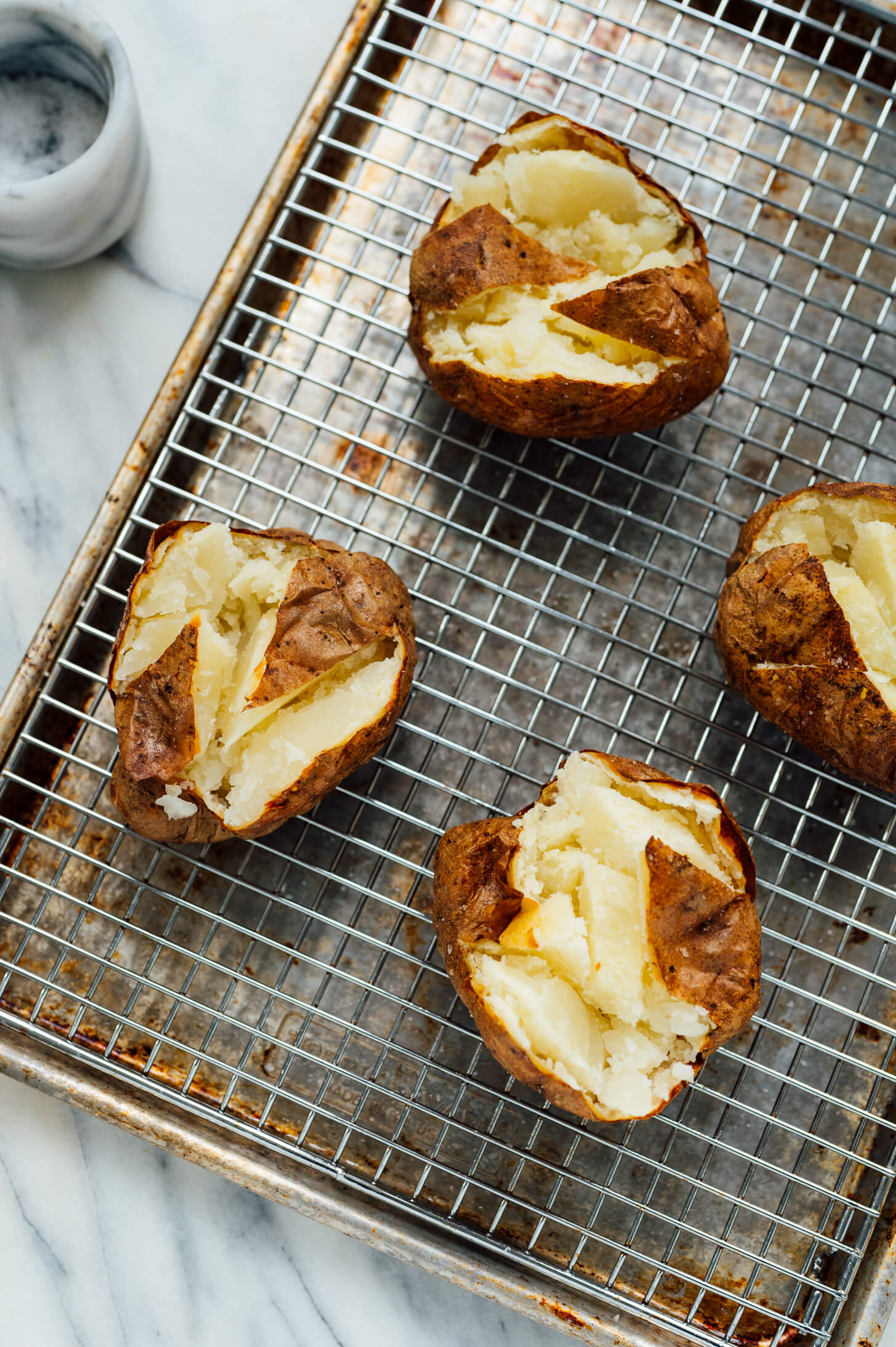 baked potatoes