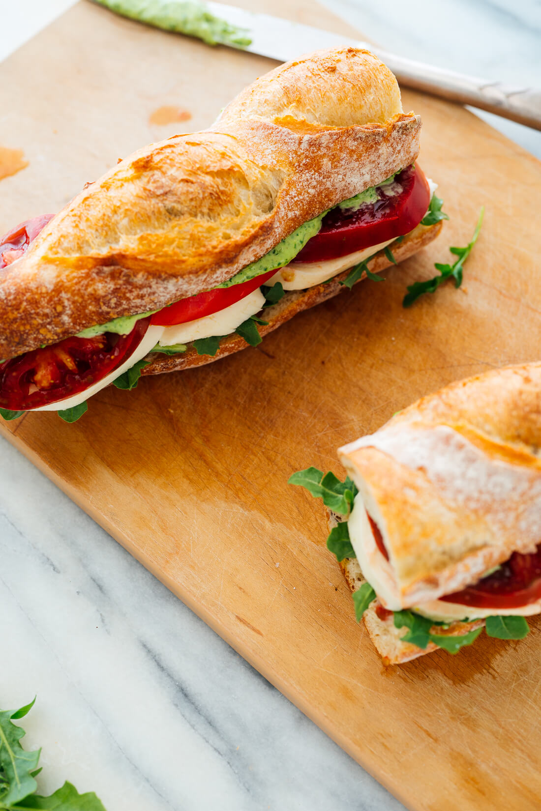 Caprese sandwich recipe