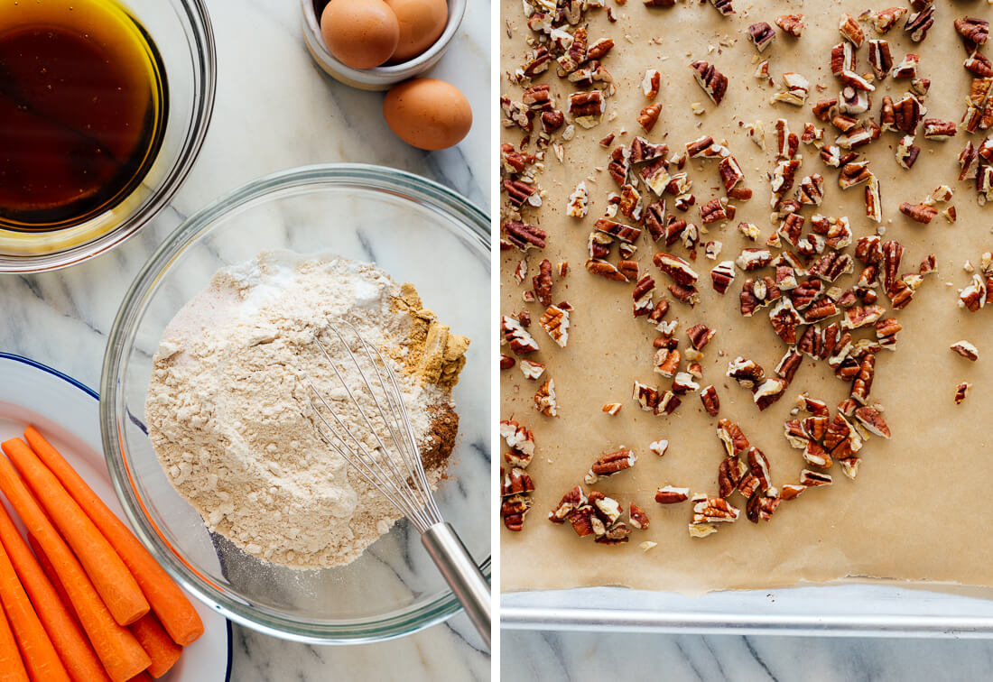 carrot cake ingredients