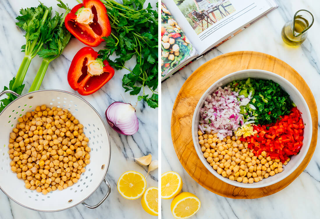 chickpea salad ingredients