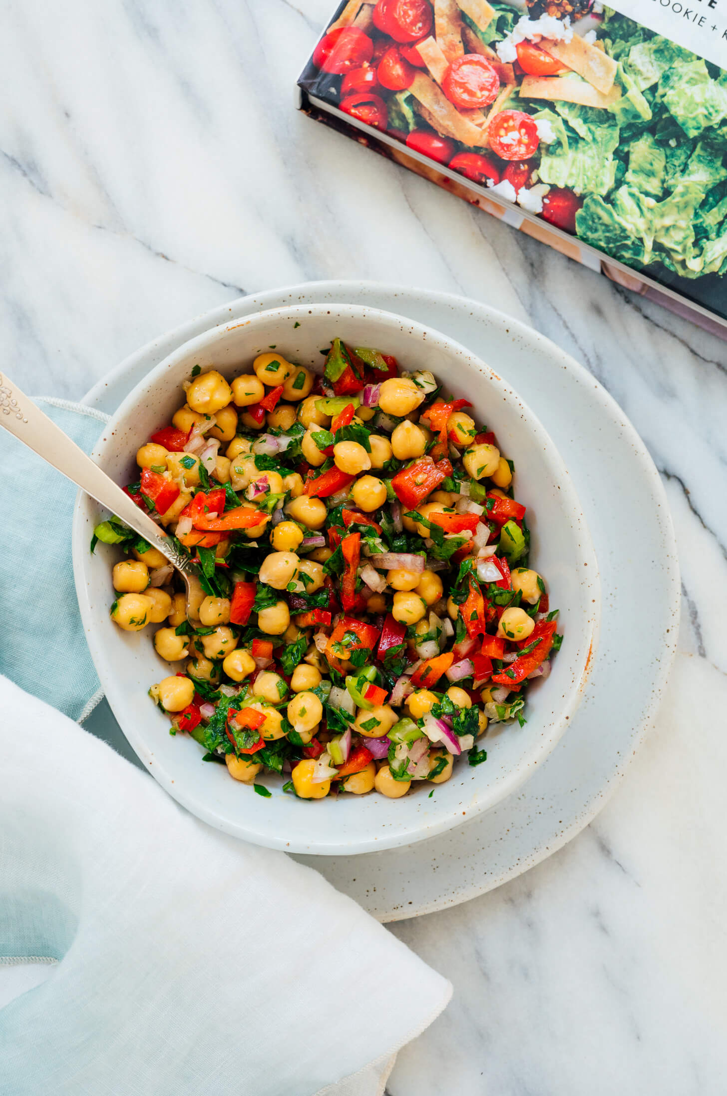 chickpea salad single serving