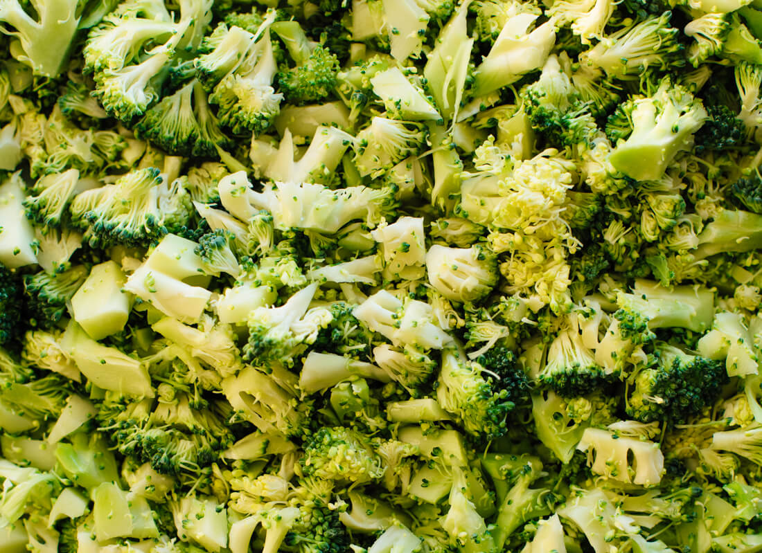 chopped broccoli