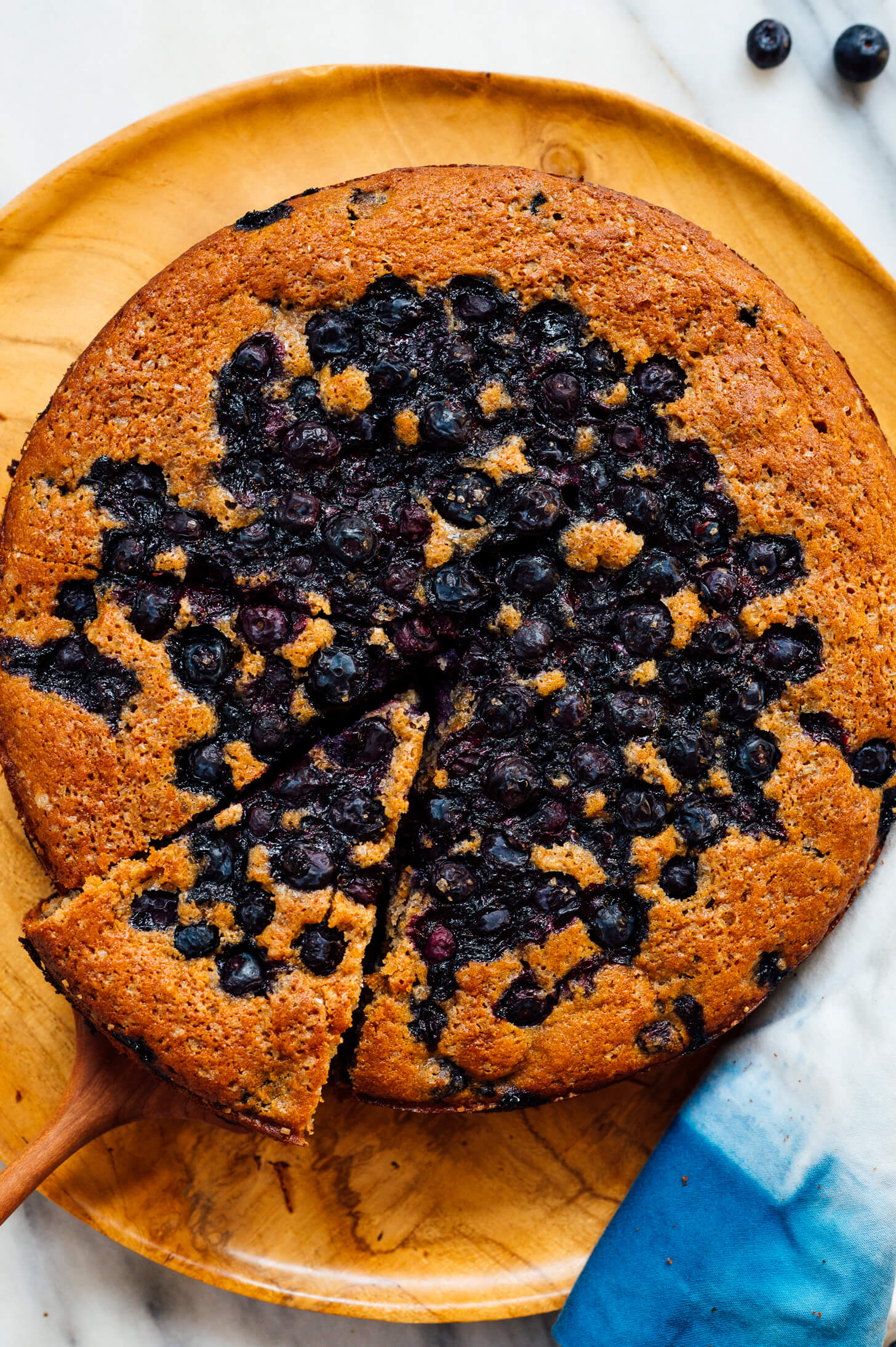 easy blueberry cake