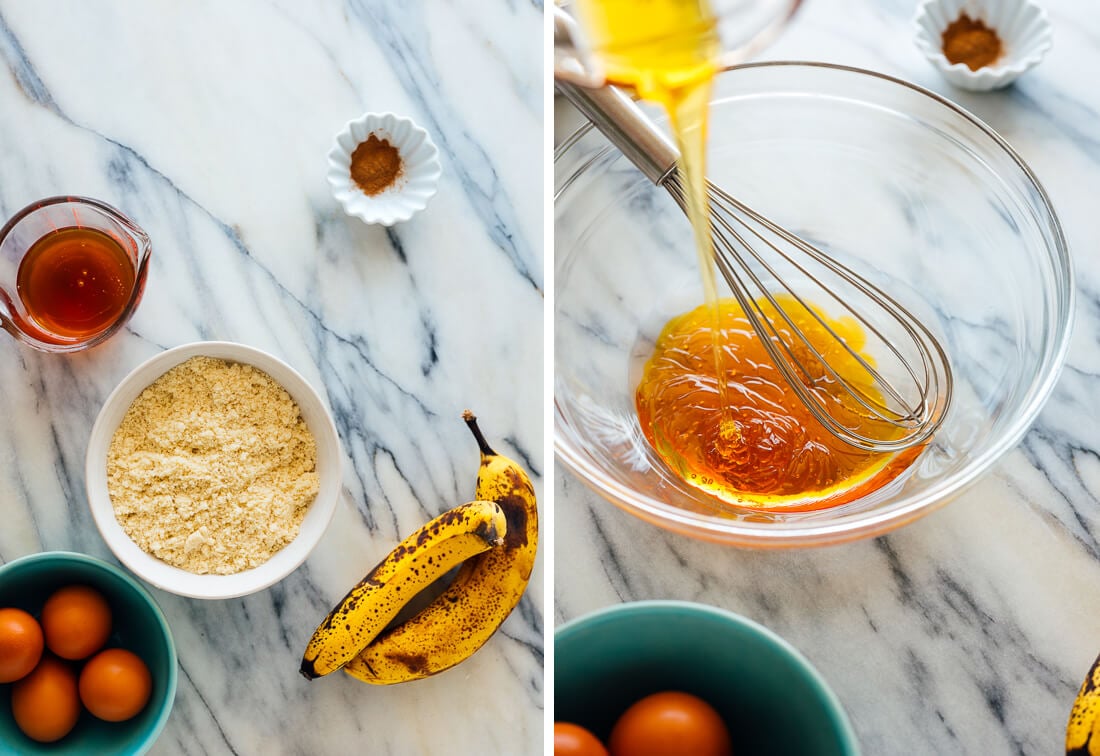 gluten-free banana bread ingredients