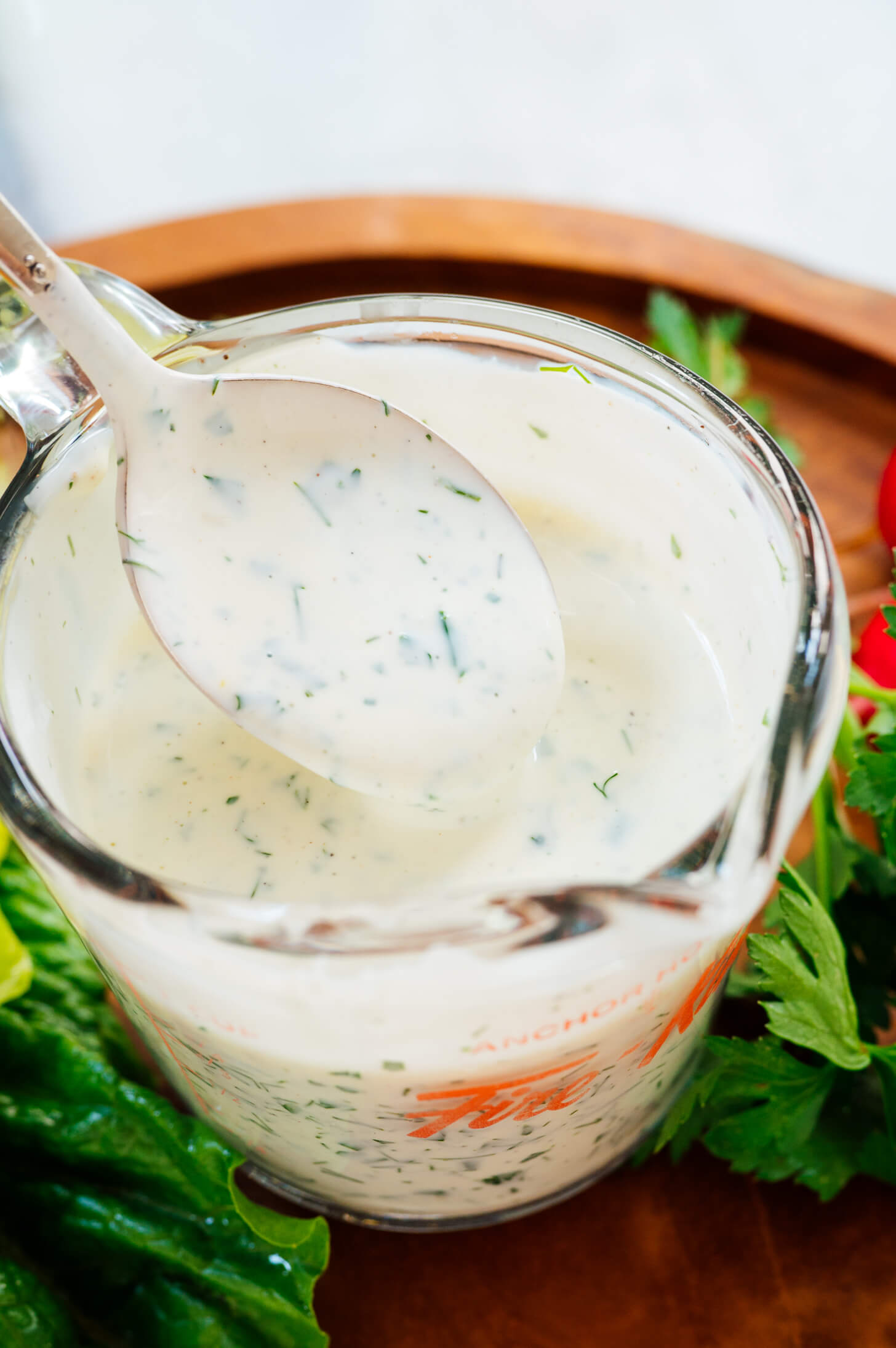 homemade ranch dressing recipe