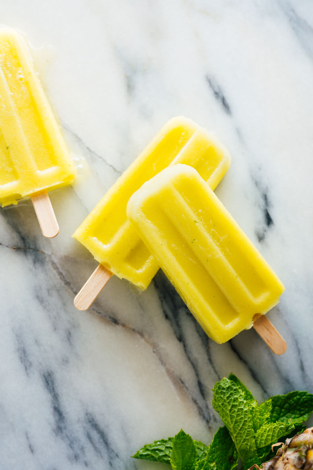 pineapple mint popsicles recipe