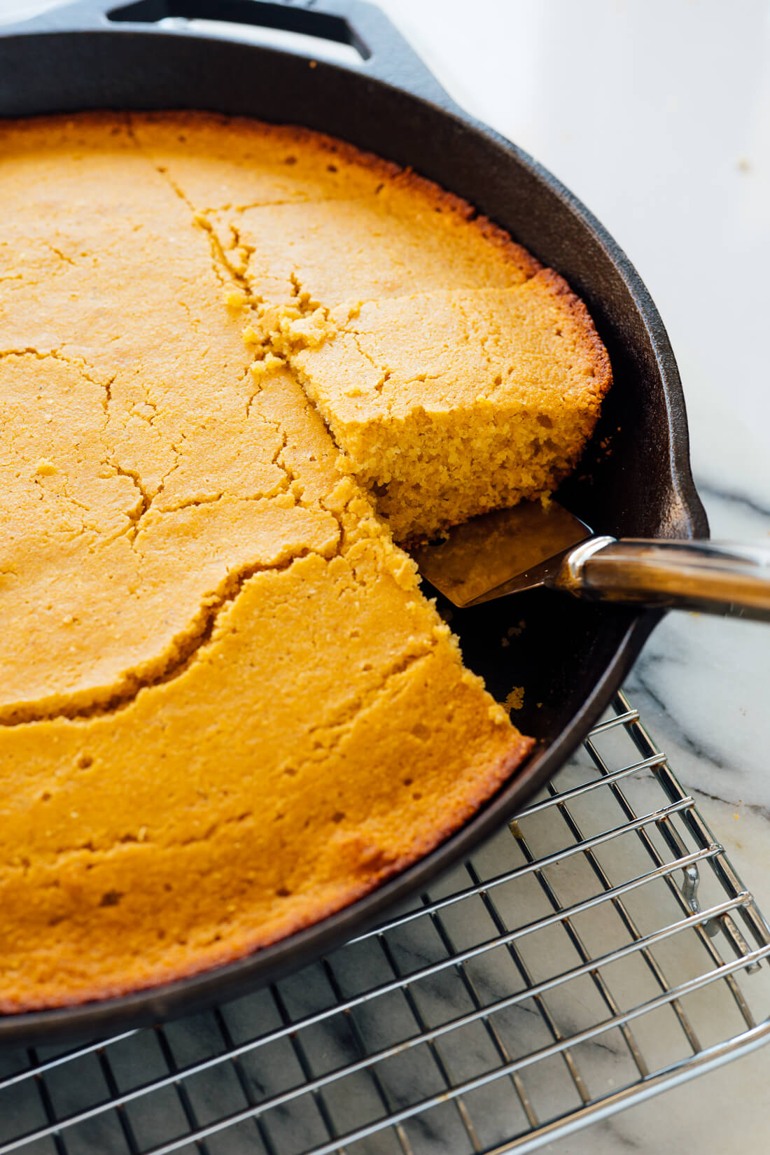 skillet cornbread recipe