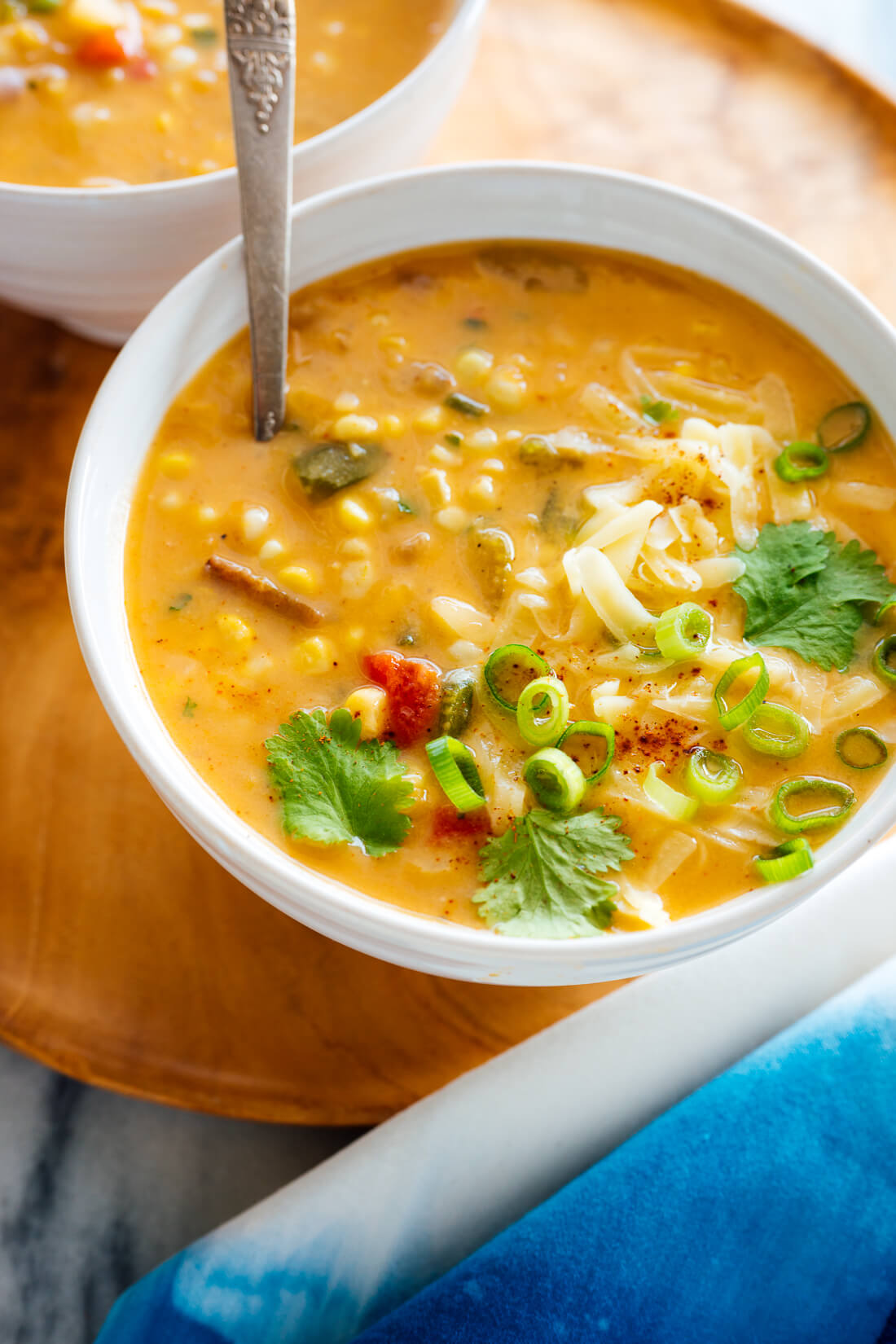 Southwestern corn chowder recipe